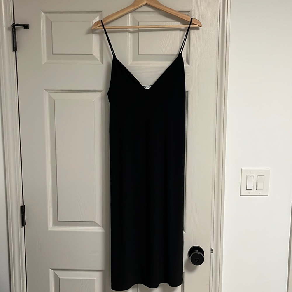 Zara black dress